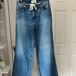 Paige Zoey Wide-Leg Jeans